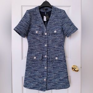 Maje tweed dress size 40 NWT